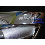 โครเมี่ยม ครอบไฟตัดหมอก ครอบสปอร์ตไลท์ ใส่รถยนต์ อีโค คาร์ มิตซูบิชิ มิราจ ปี 2012 MITSUBISHI MIRAGE ECO CAR V.2